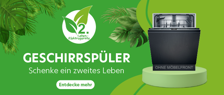 Kampagne Banner 2. Leben Geschirrspüler