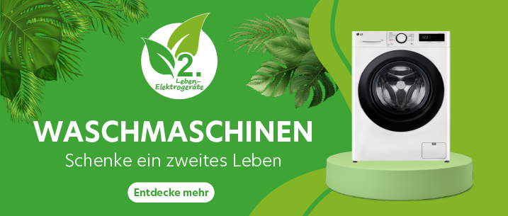 Kampagne Banner 2. Leben Waschmaschinen