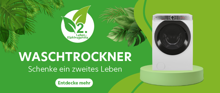 Kampagne Banner 2. Leben Waschtrockner