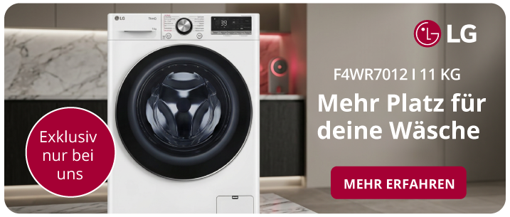 Banner mit LG Haushaltsgeräten