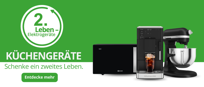 Kampagne Banner 2. Leben Küchengeräte