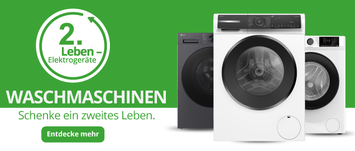 Kampagne Banner 2. Leben Waschmaschinen