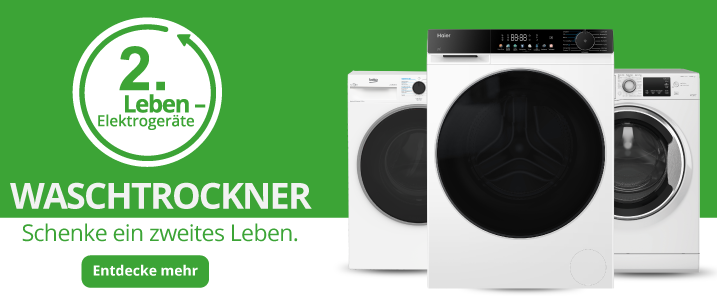 Kampagne Banner 2. Leben Waschtrockner