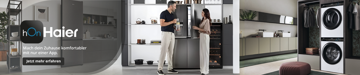 Startbanner mit Haier