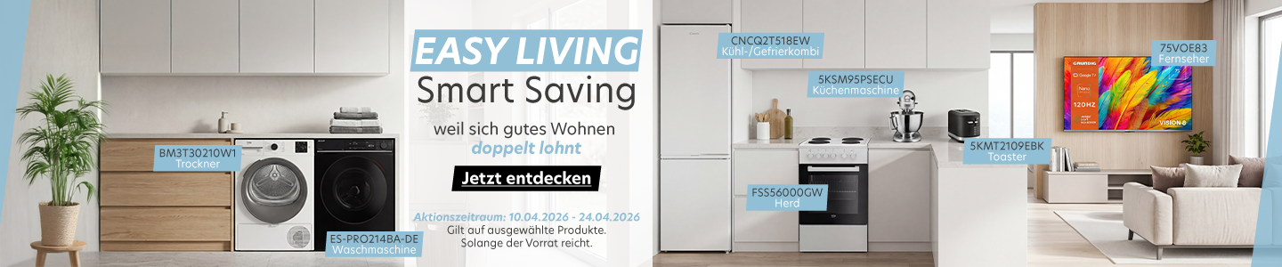 Banner mit Haushaltsgeräte Deals