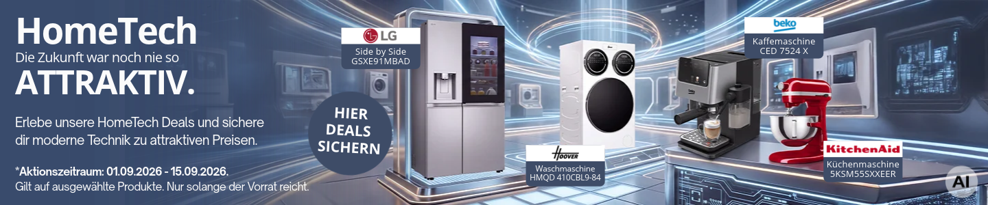 Banner zu den HomeTech Deals