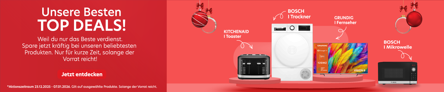 Banner mit TOP DEAL Aktionen