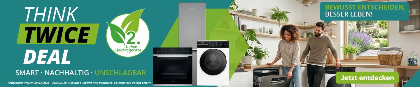 Banner mit 2.Lebens Haushaltsgeräte Deals