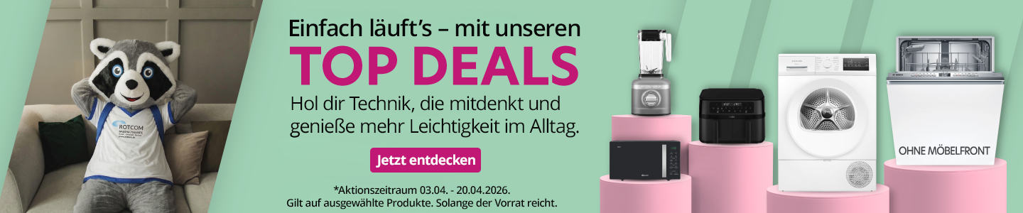 Banner mit TOP DEAL Aktionen