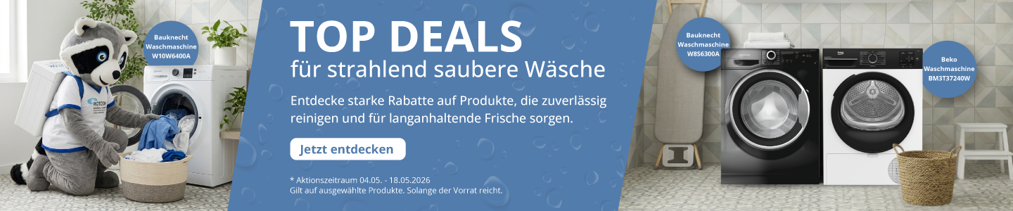 Banner mit TOP DEAL Aktionen