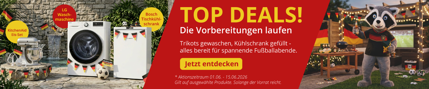 Banner mit TOP DEAL Aktionen