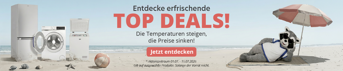 Banner mit TOP DEAL Aktionen