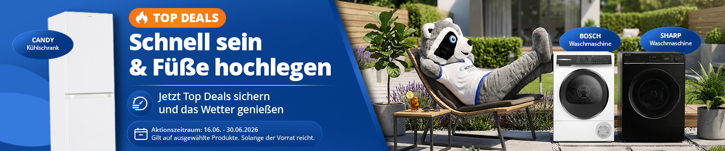 Banner mit TOP DEAL Aktionen