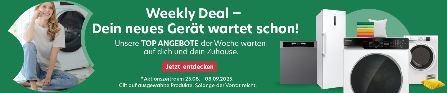 Banner mit TOP DEAL Aktionen
