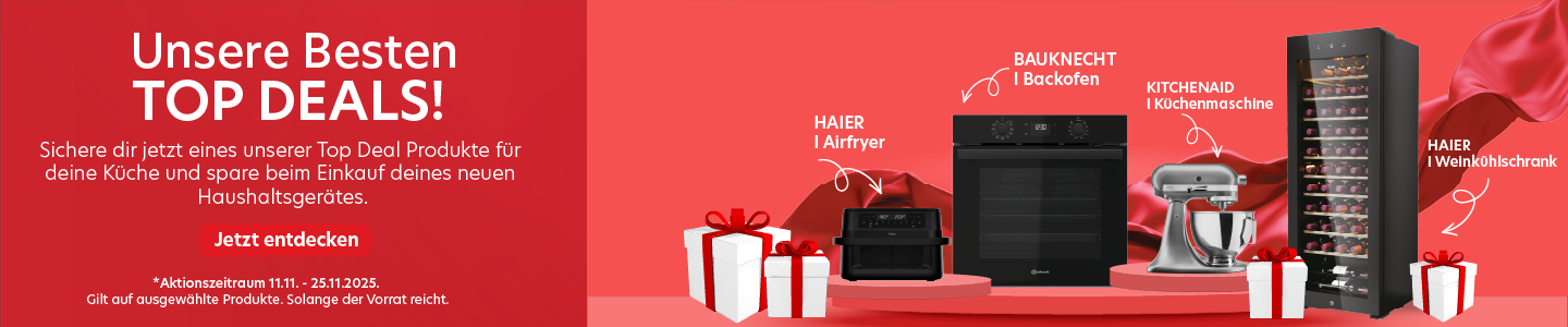 Banner mit TOP DEAL Aktionen