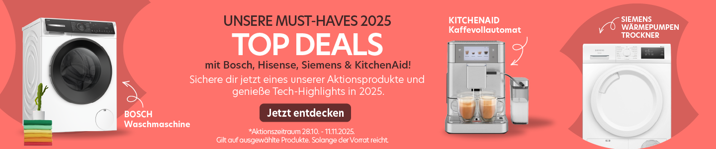 Banner mit TOP DEAL Aktionen