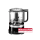 KitchenAid 5KFC0516EOB Zerkleinerer 1,19 L Onyx Schwarz