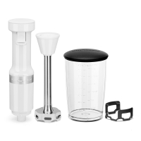 KitchenAid 5KHBV53EWH Stabmixer CLASSIC Weiss