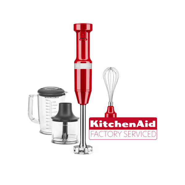 KitchenAid 5KHBV83EER Stabmixer Empire red