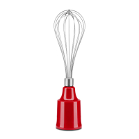KitchenAid 5KHBV83EER Stabmixer mit Zubeh&ouml;r Empire red