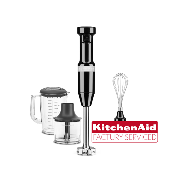 KitchenAid 5KHBV83EOB Stabmixer Onyx schwarz