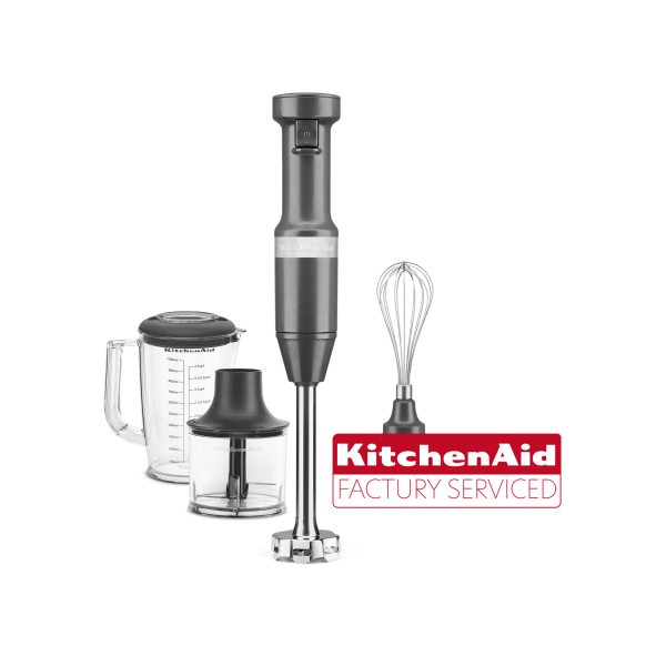 KitchenAid 5KHBV83EDG Stabmixer Dunkelgrau