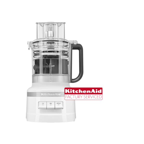 KitchenAid 5KFP1318EWH Foodprocessor Classic Wei&szlig;