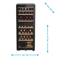 Haier HWS77GDAU1 Weink&uuml;hlschrank