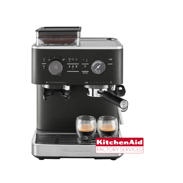 KitchenAid 5KES6551EBK Espressomaschine Gusseisen schwarz