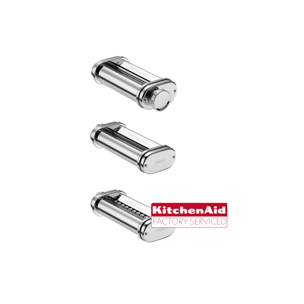 KitchenAid 5KSMPRA Nudelvorsatz 3-Tlg Zubeh&ouml;r K&uuml;chenmaschine