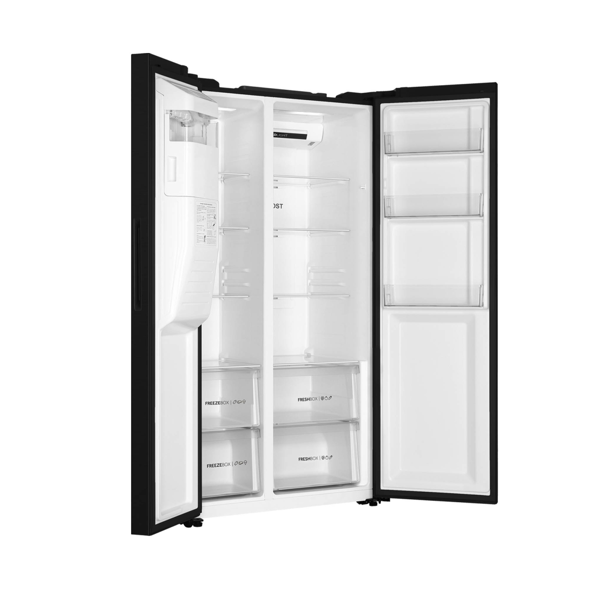 Haier HSR3918FIPB SidebySide Kühl/Gefrierkombination, 899,90 EUR