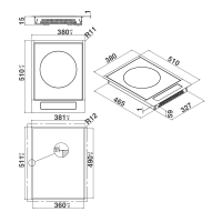 KitchenAid KHYD1 38510 Kochfeld