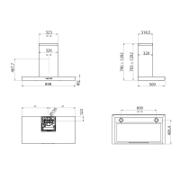 KitchenAid KEWPP 90010 Dunstabzugshaube