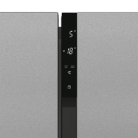 Hoover HSC818EXWD Side-by-Side K&uuml;hl-/Gefrierkombination