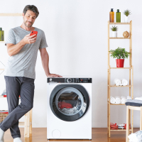 Hoover HDP4106AMBC7/1-S Waschtrockner