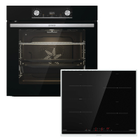 Gorenje Black Steam Pyro Herdset