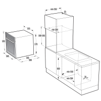 Gorenje BOP798S54X  Backofen