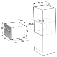 Gorenje BCMS598S19X Backofen