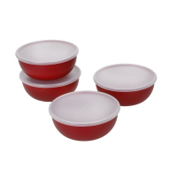 KitchenAid KQG177BXERE 4-teiliges Sch&uuml;ssel-Set mit Deckel