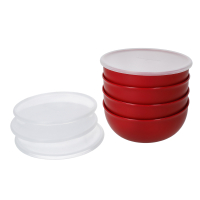 KitchenAid KQG177BXERE 4-teiliges Sch&uuml;ssel-Set mit Deckel