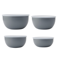 KitchenAid KQG176OSCGG 4-teiliges Meal Prep Bowl Set mit Deckel