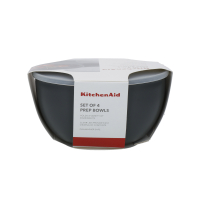 KitchenAid KQG176OSCGG 4-teiliges Meal Prep Bowl Set mit Deckel