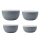 KitchenAid KQG176OSCGG 4-teiliges Meal Prep Bowl Set mit Deckel