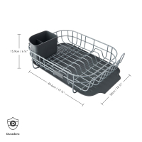KitchenAid KEG197OSGR Flacher Geschirrst&auml;nder