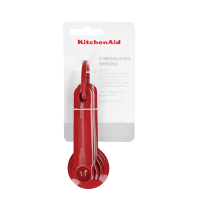 KitchenAid KQG057OHERE 5-teiliges Messl&ouml;ffel-Set rot