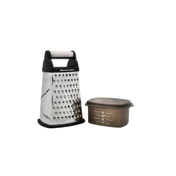 KitchenAid KQG300OSOBE Edelstahl-Kastenreibe