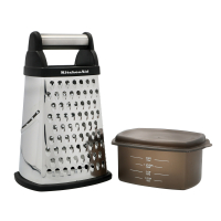 KitchenAid KQG300OSOBE Edelstahl-Kastenreibe