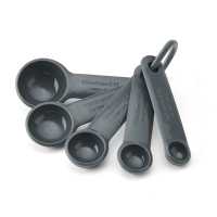 KitchenAid KQG057OHCGG 5-teiliges Messl&ouml;ffel-Set Anthrazitgrau