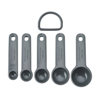 KitchenAid KQG057OHCGG 5-teiliges Messl&ouml;ffel-Set Anthrazitgrau