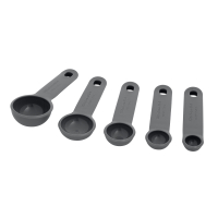 KitchenAid KQG057OHCGG 5-teiliges Messl&ouml;ffel-Set Anthrazitgrau